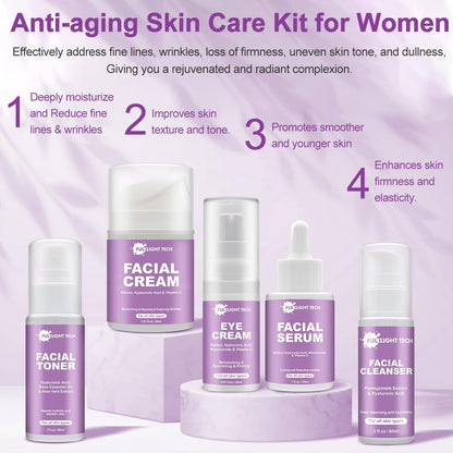 Anti-ageing and skincare set